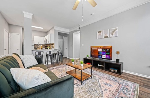 Fossil Creek Apartment | Refined 2BR 2BA Unit with Pool Access in Fort Worth
