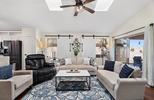 Springfield Lakes Reflection House | Refreshing Pool, backyard oasis, golf course views, fire pit, master suite