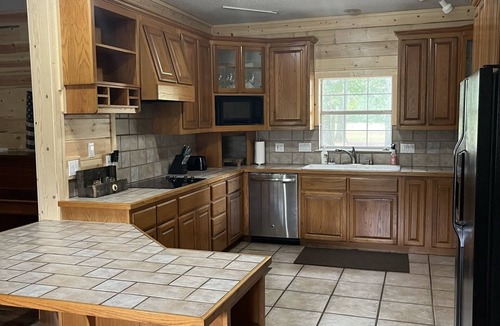 Brookston Cabin | Relax and enjoy the peace & quiet at this spacious ranch on 30 plus acres.n