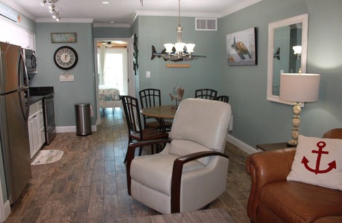 Rockport House | Relax and fish on the water in this beautifully decorated.