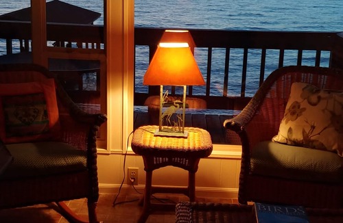 Livingston House | Relax and Reconnect at Heron's Nest - great sunsets, great birdwatching