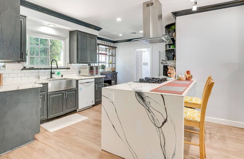Hacienda Heights House | Relax Fireside: Hacienda Heights Gem w/Patio!