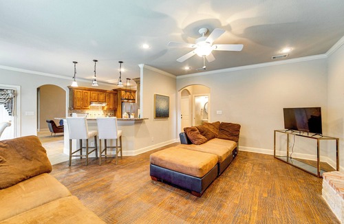 Sunnyvale House | Relax Fireside: Sunnyvale Family Home w/Yard