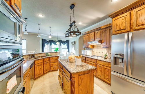 Sunnyvale House | Relax Fireside: Sunnyvale Family Home w/Yard