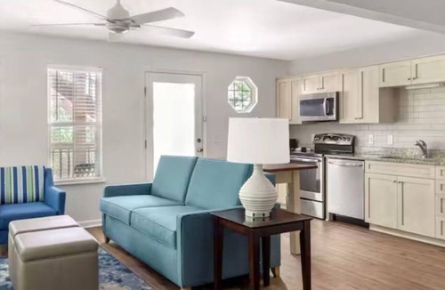 Sea Scape Resort | Relax in a 3-bedroom, 2-unit Beachwoods by Hilton resort in OBX Kitty Hawk, NC.
