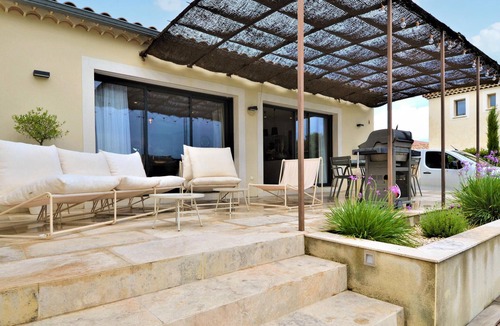 Saint-Laurent-des-Arbres House | Relax in this vacation home with pool surrounded by beautiful nature.