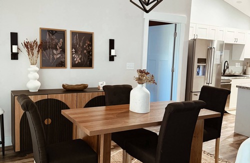 Menomonie House | Relax in Modern Comfort Beside the River & Trails