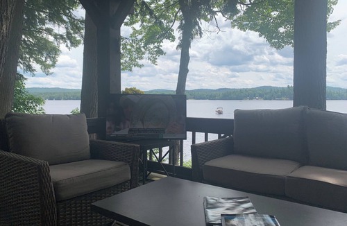 Town of Webb Cabin | Relax Lake Front 2-night minimum. Dogs welcome.