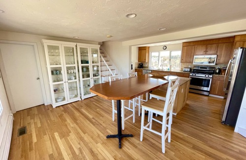 East Sandwich House | Relax On Your Own Private Beach + Waterfront Home on Cape Cod Bay