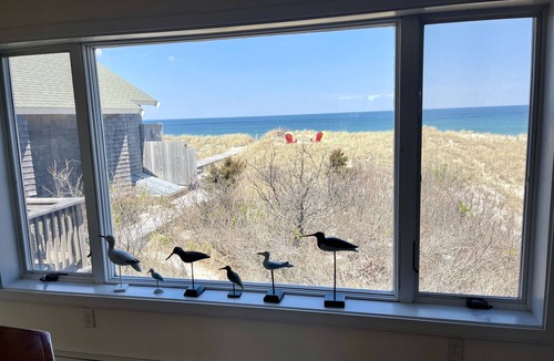 East Sandwich House | Relax On Your Own Private Beach + Waterfront Home on Cape Cod Bay