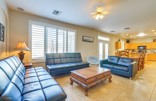 San Tan Valley House | Relax Poolside! Group-Friendly San Tan Valley Gem