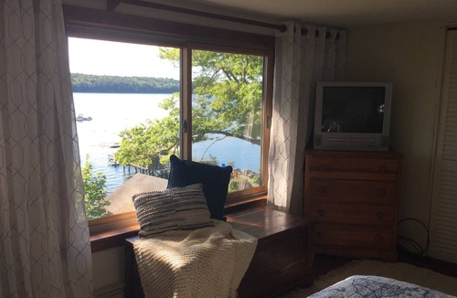 Sebascodegan Island Apartment | Relax, renew. oceanfront panoramic views, explore the backyard tidal pools.
