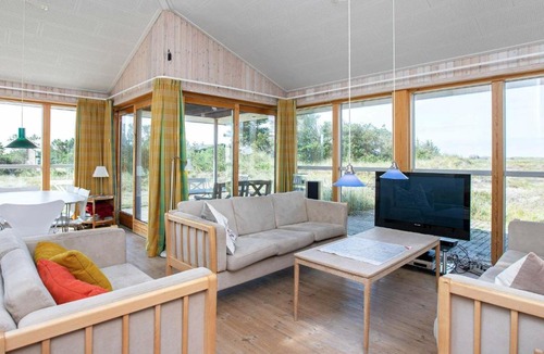 Klegod Strand House | Relaxed Holiday Home in Ringkobing With Spa