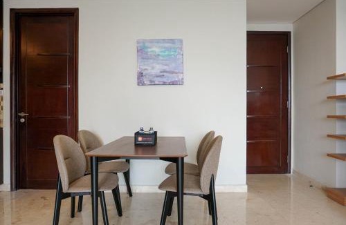 Karet Apartment | Relaxing 2BR at The Empyreal Condominium Epicentrum Apartment By Travelio