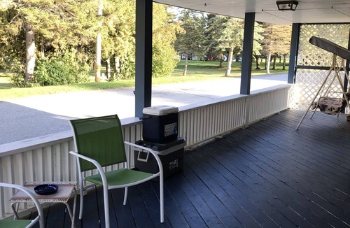 Eagle Lake House | Relaxing 5-Bedroom Lakeview Camp with Porch, Dock & Trail Access