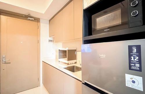 Pantai Indah Kapuk Apartment | Relaxing And Stylish 1Br At Gold Coast Apartment