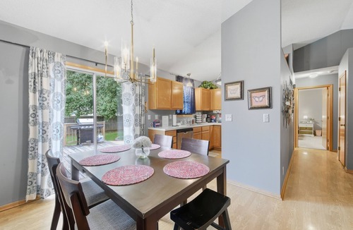 Wichita House | Relaxing Getaway with Outdoor Patio, Fire Pit, and Pool Table