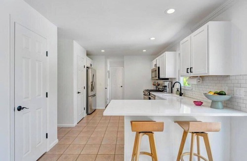 Greenport West House | Relaxing Greenport Escape, Heated Pool, Private Beach Access Steps from the Home