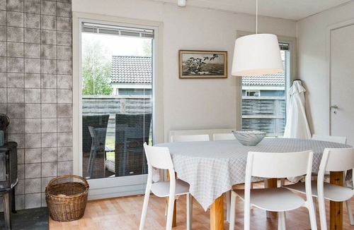 Skødshoved Strand House | Relaxing Holiday Home In Knebel with Barbecue