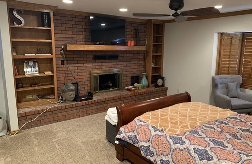 Goltry Other | Relaxing, open space farm stay with cattle, downstairs den, fireplace, pooltable