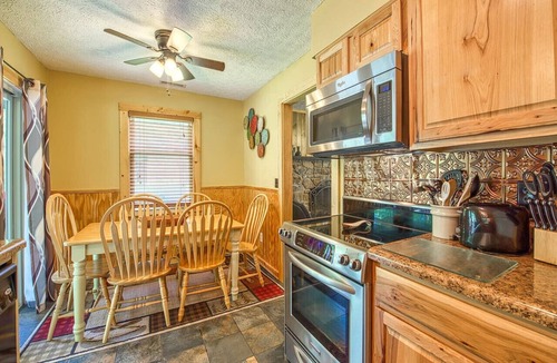 Maggie Valley Cabin | Relaxing Retreat on Jonathan Creek