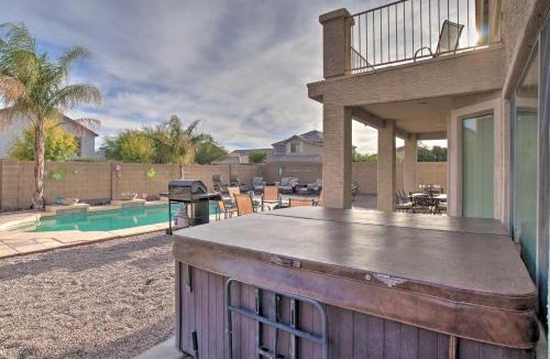 San Tan Valley House | Relaxing San Tan Valley Retreat w/Pool & Hot Tub!