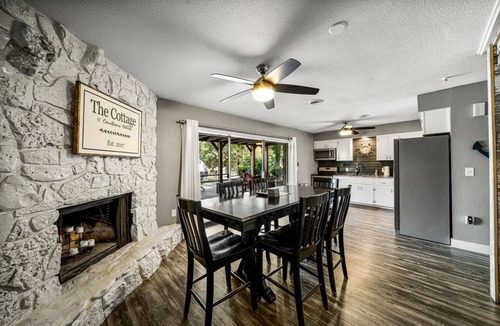 Grove Cabin | Remodeled cabin on Grand Lake with boat slip and boat dock. Pet-Friendly!