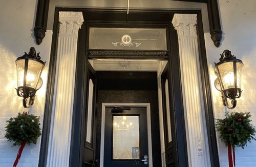 Oswego Apartment | Remodeled Historical Mansion Minutes from Oswego’s Best!