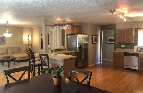Northeast Heights House | Remodeled Home with Backyard Oasis and Mountain View