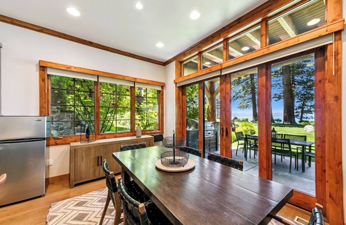 Sierra Shores Condo | Remodeled Luxury Lakeview w/Fireplace, Hot Tub, Gym | PEAK SS13