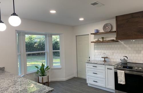 Myrtle Grove House | Remodeled Midcentury Home