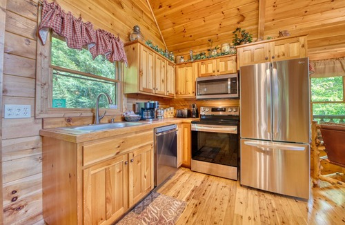 Wears Valley Cabin | REMODELED ROMANTIC LUXURY CABIN! MOUNTAIN VIEW