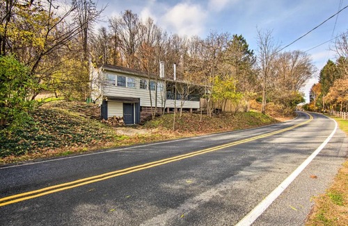 Dauberville House | Remote Pennsylvania Cabin with Private Hot Tub