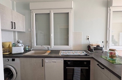Saint-Jean-de-Monts Apartment | Renovated 1-bedroom seafront apartment with garage