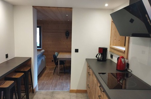 Saint-Jean-dʼAulps House | Renovated 2-Bedroom Apartment with Terrace and Private Parking