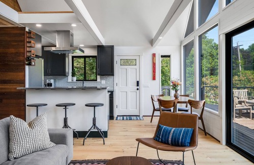 South Colby House | Renovated A-frame with water view