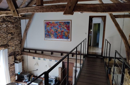 Frayssinet-le-Gelat House | Renovated barn in 1823 farmhouse. Garden and shared pool.