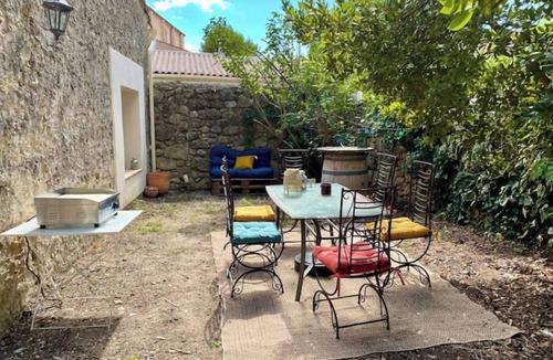 Poussan Villa | Renovated barn, private garden and shared pool.