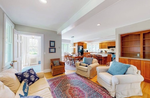 Brunswick Other | Renovated farmhouse on an acreage with grill, four-bedrooms, & W/D - river views