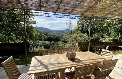 Courniou House | Renovated farmhouse with heated pool, Ht Languedoc Regional Park