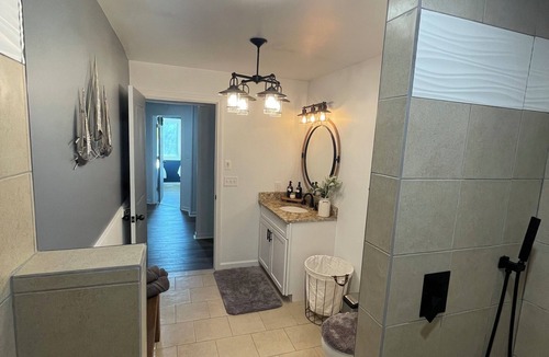 Hubbard Lake Cabin | Renovated former church! Round up your friends or family for a fun filled stay!