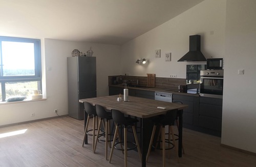 Villespassans House | Renovated former barn View of Pyrenees, Canigou, Clape massif and garrigue