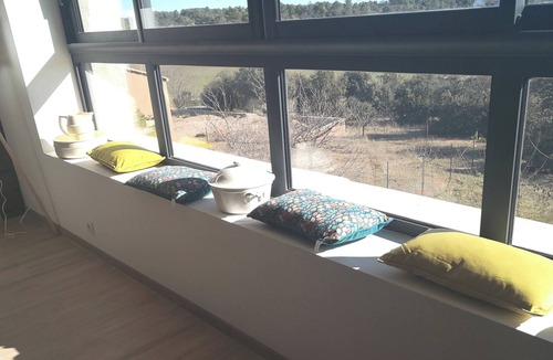 Villespassans House | Renovated former barn View of Pyrenees, Canigou, Clape massif and garrigue