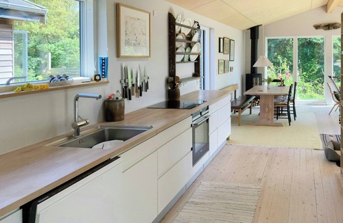 Sklskr House | Renovated holiday home with sea view on Agersø