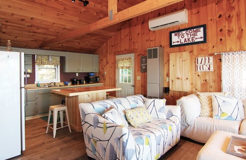 Otis House | Renovated home steps from pristine Beech Hill Pond, Air Conditioned