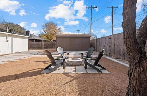 Lubbock House | Renovated home w/beautiful outdoor living space: Includes a hottub & fire pit!