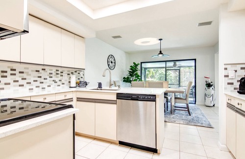 Fairway Village House | Renovated Home with Workspace |Sunroom |Outdoor Dining |30 Night Min