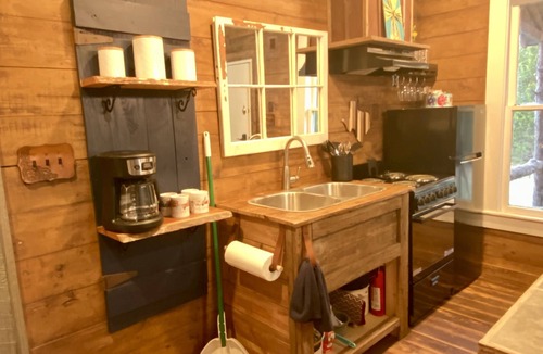 Montalba Cabin | Renovated Montalba Post Office rich with history and rustic charm.