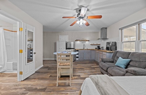 New Bern Apartment | Renovated Rustic Charm!