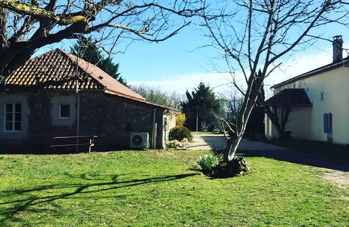 Dolmayrac House | Renovated Stone Barn with private use large pool on Smallholding in Countryside
